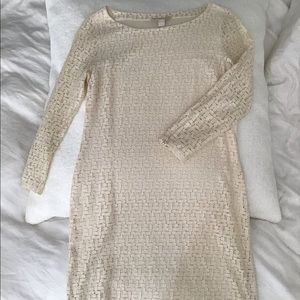 Banana Republic Cream Dress
